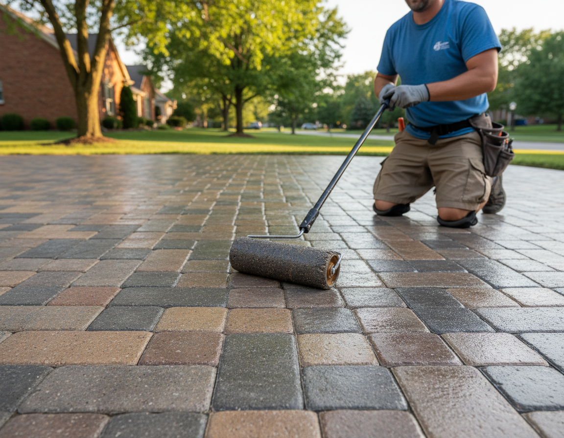 Protect Driveway Pavers In Upper Arlington